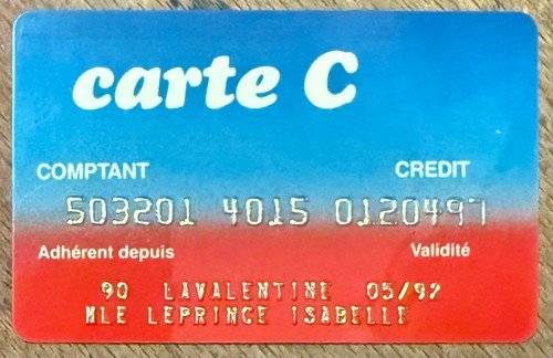 Carte credicas bancaire - c,