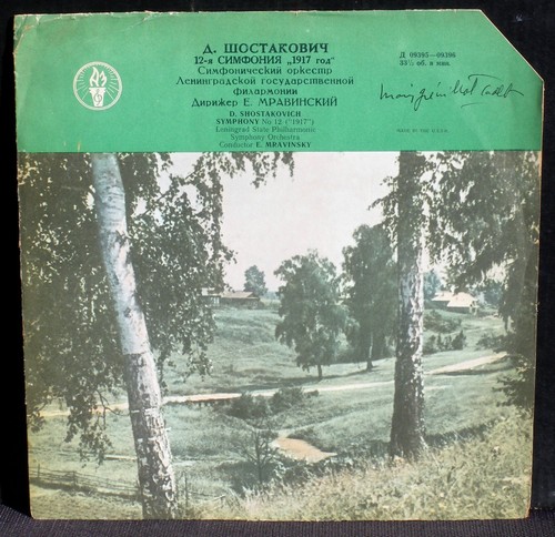 Shostakovich mravinsky symph - shostakovich,