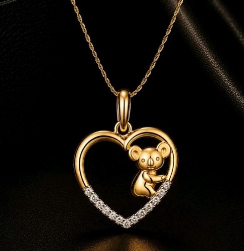 Pendentif avec chaîne or - pendentif,
