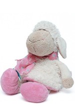 Peluche doudou mouton blanc