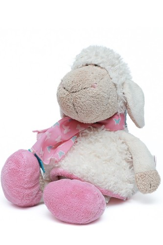 Peluche doudou mouton - , blanc