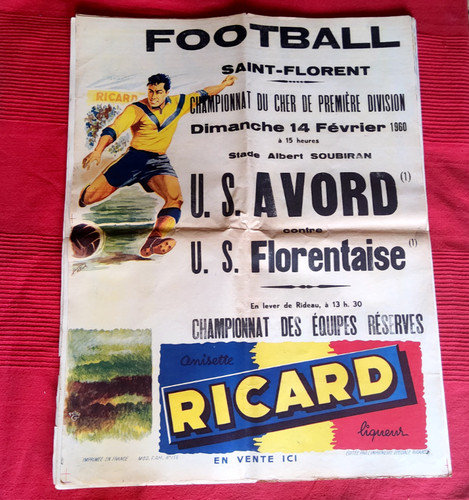 Ancienne authentique affiche - authentique,