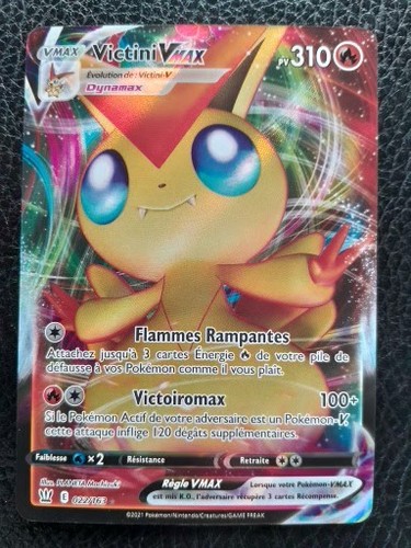 Carte pokémon victini - carte,