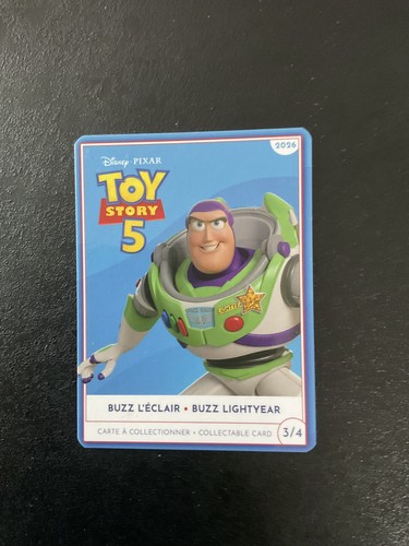 Carte disney buzz éclair - disney, l