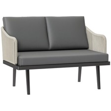 Outsunny Canapé de jardin en