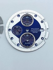 Cadran Pulsar Chronographe 100m Diamètre 31mm