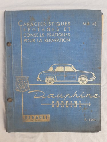 Renault dauphine gordini r1091 - dauphine,