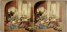 Femmes sous une crinoline
