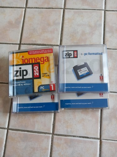 Zip iomega 250mb lot - 250mb,