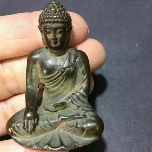 Tibetan buddhism bronze statue - buddhism,