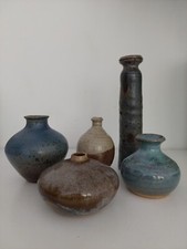 LOT 5 VASES GRES LA BORNE 