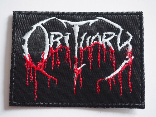 Obituary patch brodé - patch,