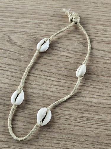 Collier coquillage véritable