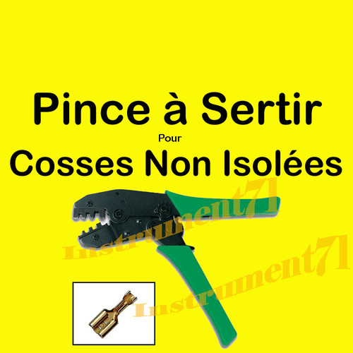 Pince sertir cosses - à,