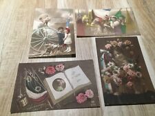 LOT DE 4 CARTES POSTALES