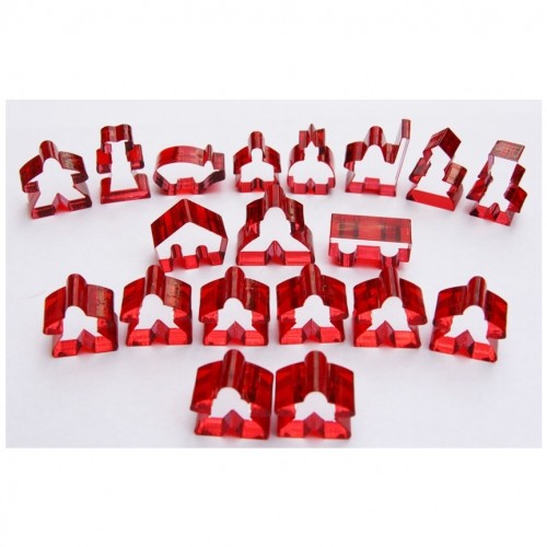 Carcassonne meeple lot - meeple,