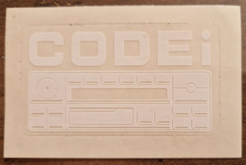 Mercedes radio code stickers - mercedes,