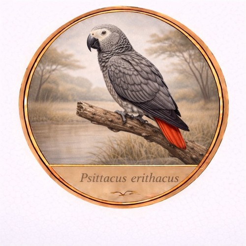 Autocollant sticker oiseau