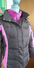 Girls Zero Xposur Winter Snowboard Ski Jacket Sz L14 #135