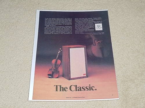 Acoustic research haut - acoustic,