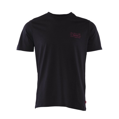 Levi men black logo crew - men's,