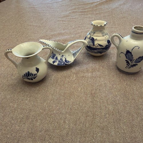 Delft lot items blue - 4,