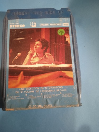 Gilbert becaud cassette - becaud,