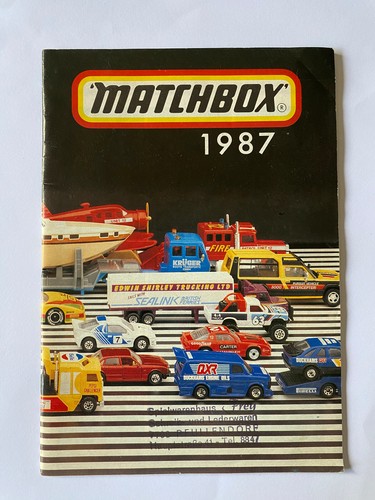 Catalogue jouet matchbox 1987 - catalogue,
