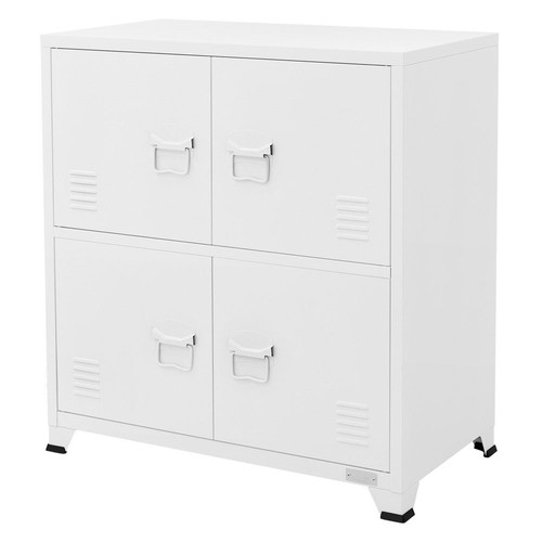 Armoire métal blanc x - métal, 80,5