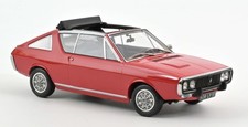 NOREV, RENAULT 17 Gordini Découvrable 1975 Rouge, échelle 1/18, NOREV185371