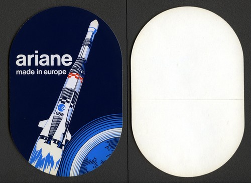 Autocollant sticker fusée - :,