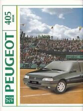 Catalogue Brochure Peugeot 405