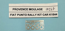 #247 - Photodecoupe pour FIAT PUNTO RALLY KIT CAR  Provence Moulage K1544