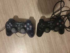 LOT DE 2 Manettes Officielles Playstation 1 PS1 + PSONE  transparentE SONY