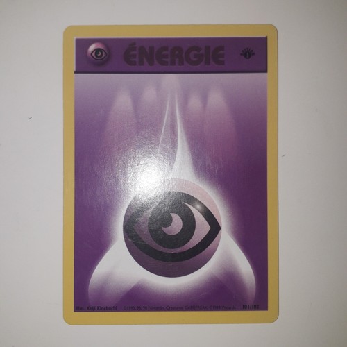 Carte pokemon energie - carte,