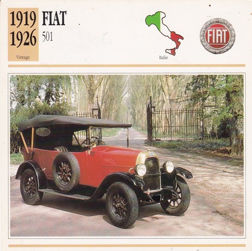 Fiat 501 italie - italie,