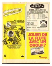 1979 DOCUMENT (ref Fip 557) PUB  :  GOLDORAK  DISQUE NOAM   1/2page