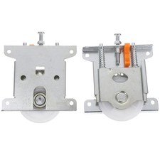  2 Pcs Poulie De Porte