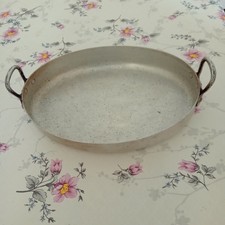 ANCIEN PLAT DE CUISSON AU FOUR ALUMINIUM PUR TOURNUS