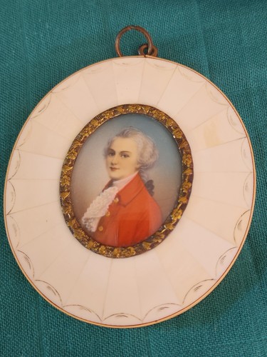 Ancien portrait miniature