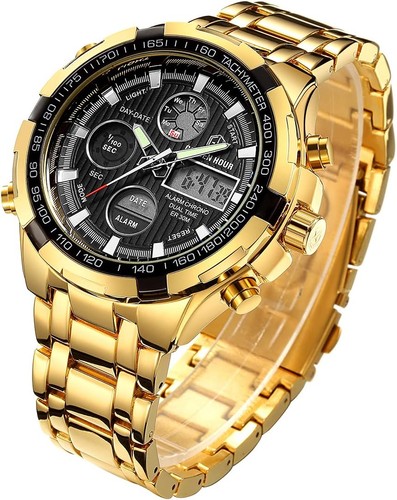 Affute montre homme dorée - affute,