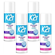 [2602537-4] K2r Lot de 4 Détachants à sec – Aérosol (200mL)
