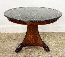 GUERIDON en acajou d'epoque