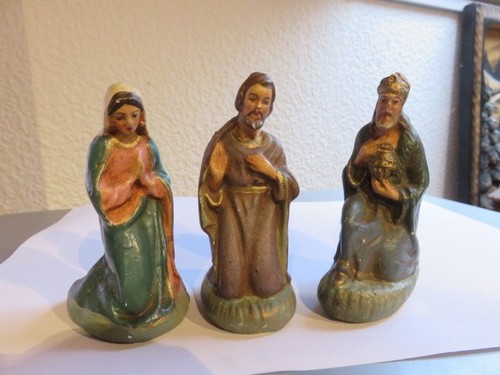 Lot santons pieraccini ancien - lot,