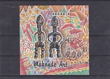 TANZANIE 1994 ART MAKONDE BLOC OBLITERE YT 207