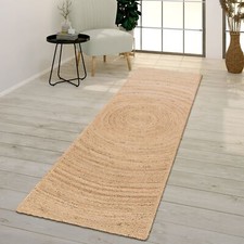 Tapis Naturel Chambre Salon Pile Courte Fait à La Main Bohème Modern Moucheté