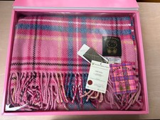 Couverture en cachemire tartan