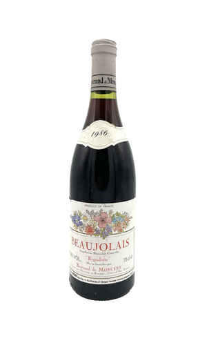 Beaujolais 1986 rigolotte vin - beaujolais,