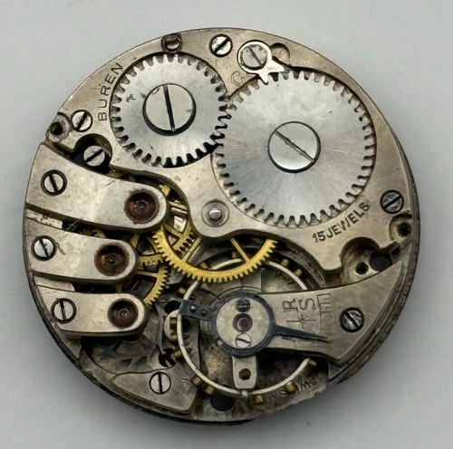 Buren mouvement montre - buren, de