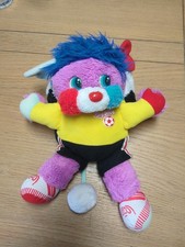 doudou peluche POPPLES Football foot 1980 popple vintage